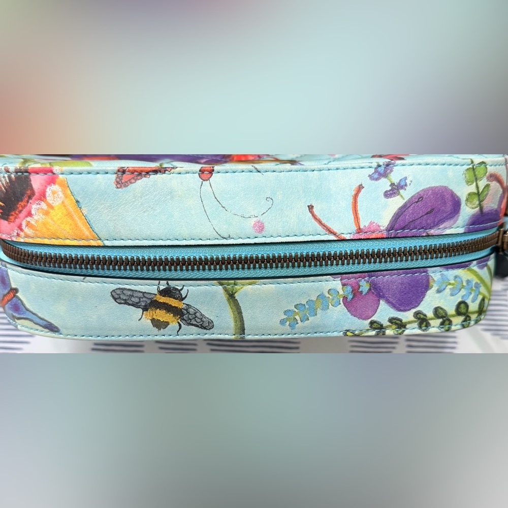 Gucci x Unskilled Worker GG Marmont Matelasse Calfskin Flora Crossbody - Picture 9 of 15